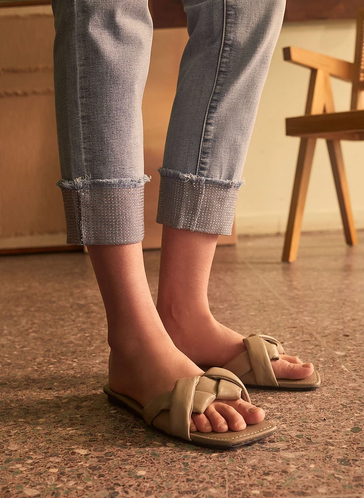 Joseph Ribkoff - Cropped Cuffed Jeans