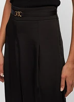 Belted Wide Leg Pants