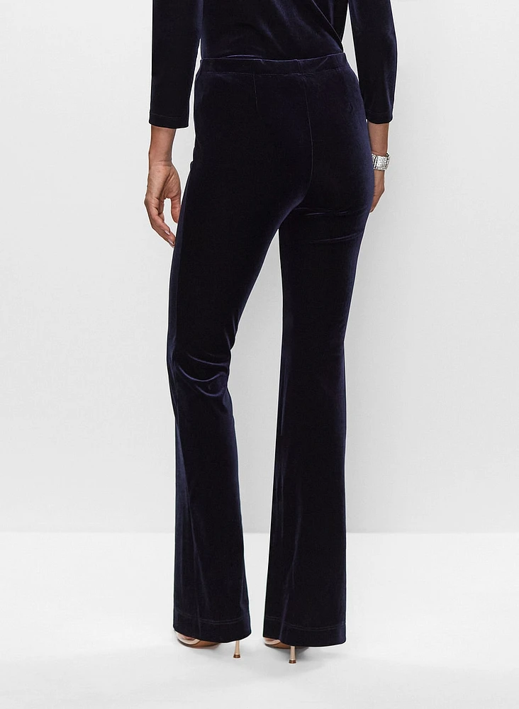 Pantalon à enfiler en velours