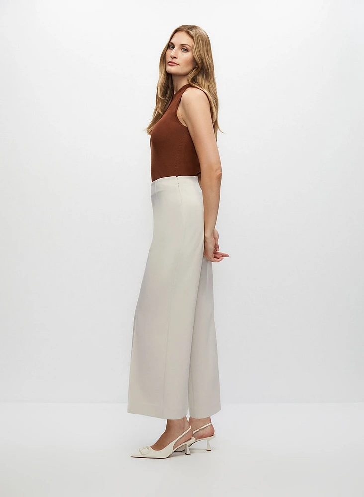 High Waist Culotte Pants