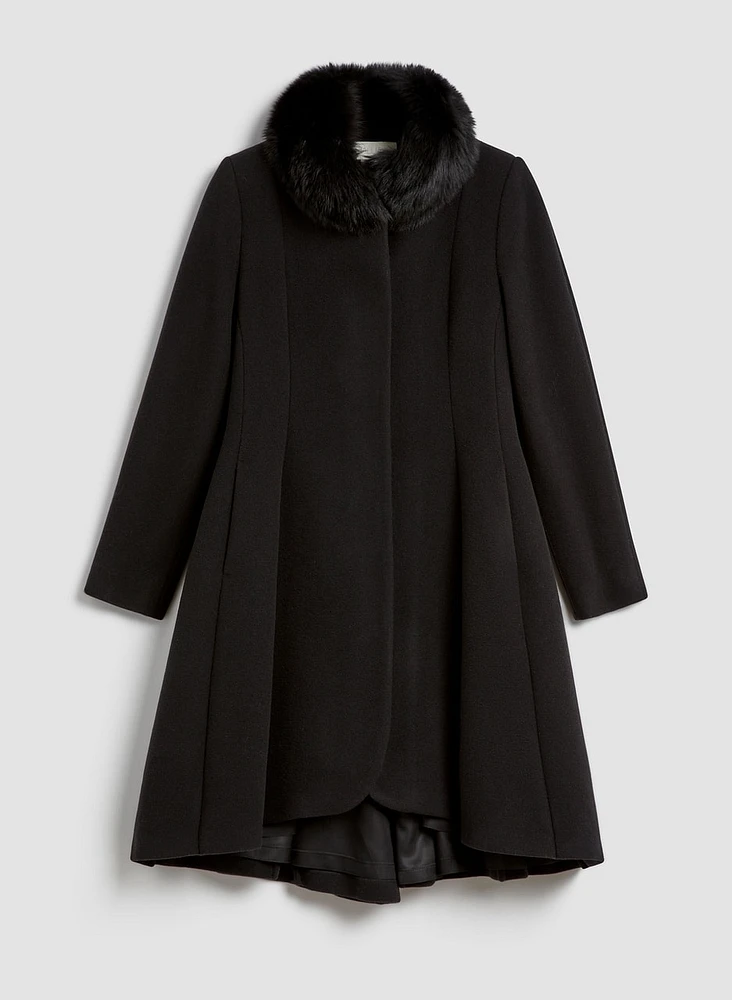 Mallia - Manteau en mélange de laine et cachemire