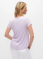 Short Sleeve V-Neck Tee