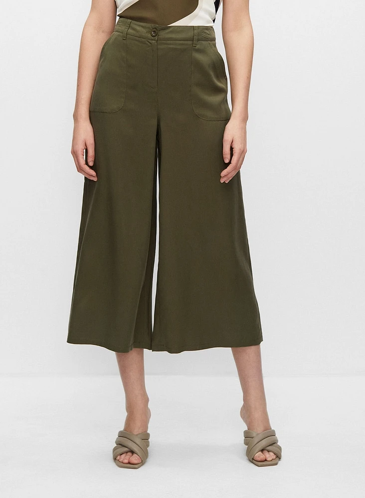 Tencel Culotte Pants