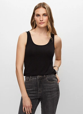 Pearl Detail Tank Top