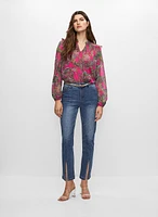 Paisley Print Blouse