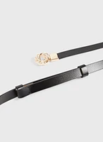 Textured Buckle Belt