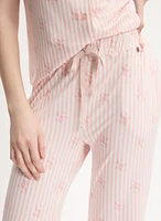 Striped PJ Set