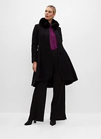 Mallia - Manteau en mélange de laine et cachemire