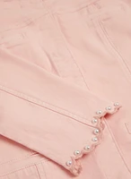 Pearl Detail Jacket