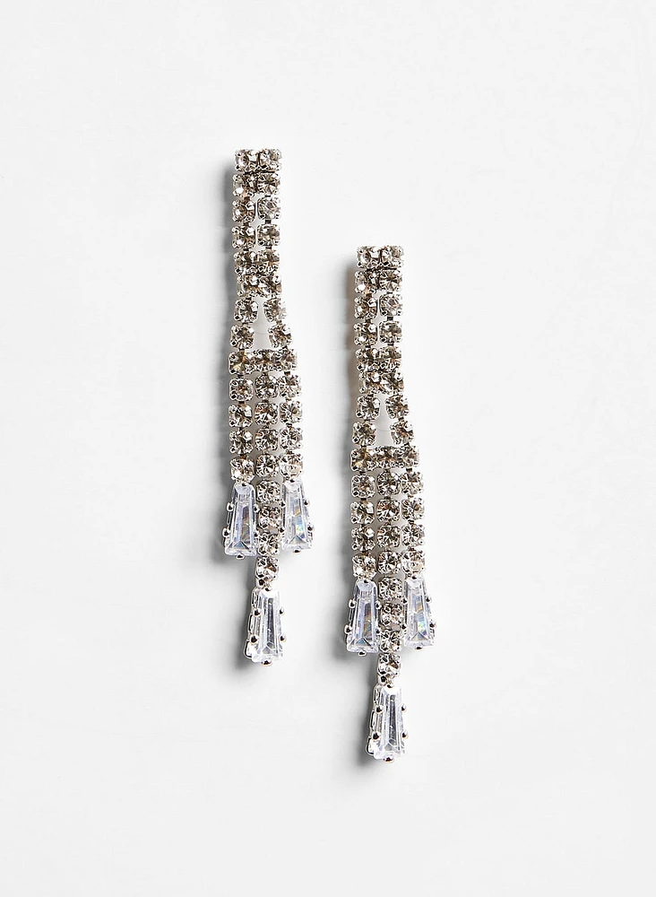 Crystal Drop Earrings