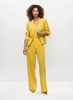 Cropped Blazer & Soho Wide Leg Pants