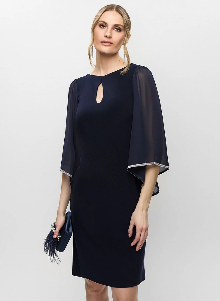 Joseph Ribkoff - Robe à manches 3/4 amples