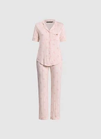 Striped PJ Set