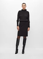 Dolman Sleeve Sweater Dress
