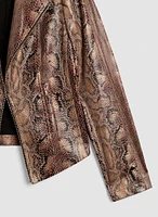 Snake Print Jacket