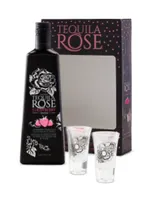 Tequila Rose Strawberry Cream Gift Pack with Glass