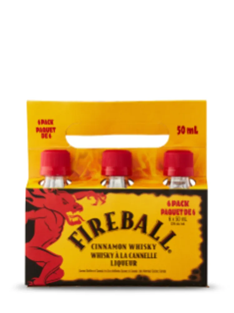 Fireball 50ml 6 Pack Carrier