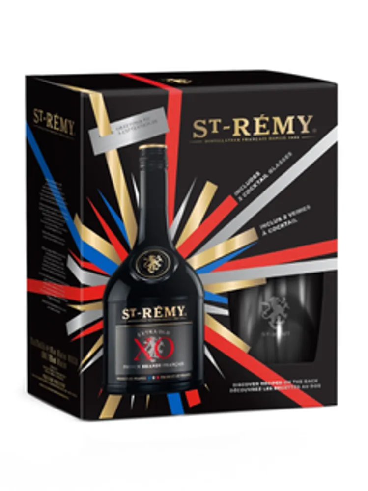 St. Remy XO 2 Glass Gift Pack