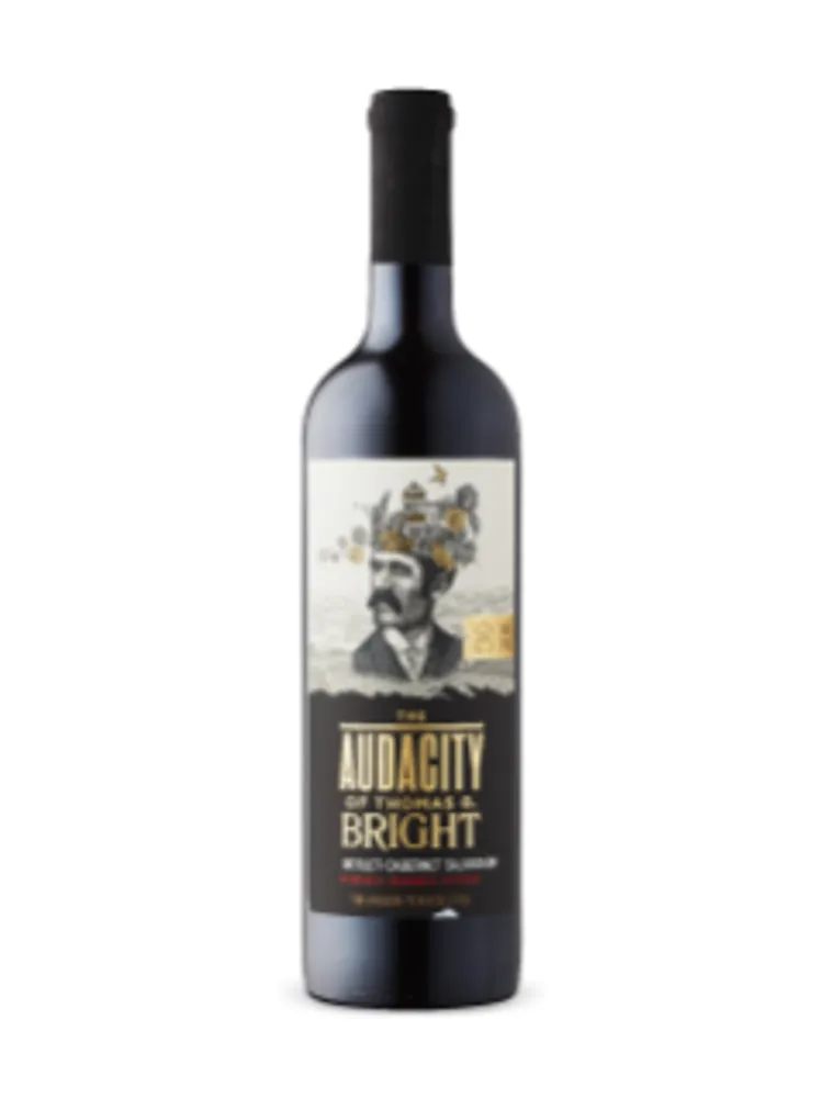 The Audacity of Thomas G. Bright Merlot Cabernet VQA