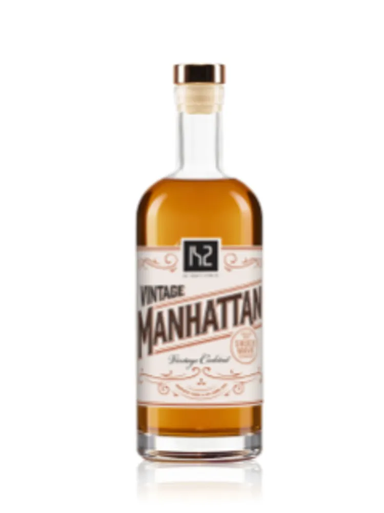 H2 Craft Spirits Manhattan Cocktail