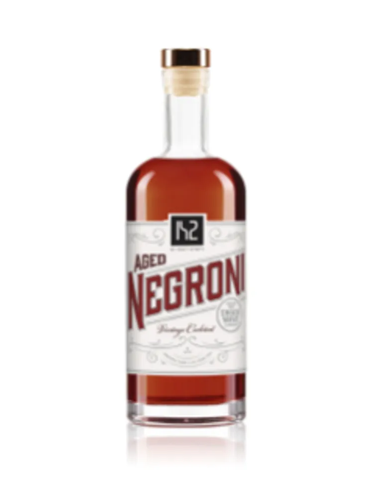 H2 Craft Spirits Aged Negroni Cocktail