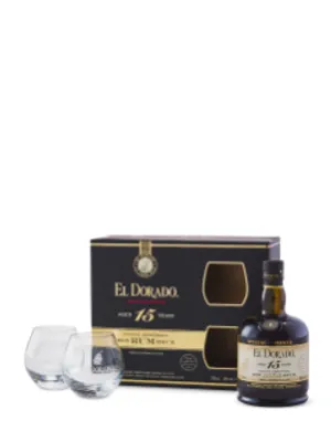 El Dorado 15 YO Gift Pack with 2 Glasses