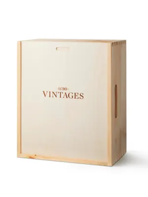 Vintages Wooden 6 Bottle Box