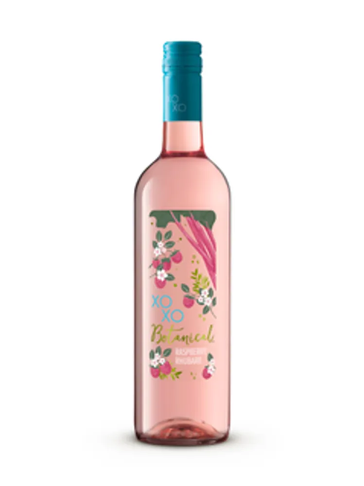 XOXO Botanicals Raspberry Rhubarb Flavoured Wine Beverage