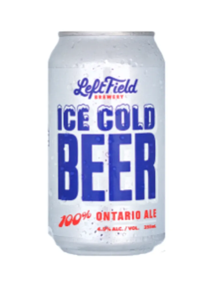 Left Field Brewery Ice Cold Beer