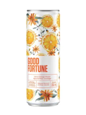 Good Fortune Citrus Orange Flower Sparkling Wine Beverage