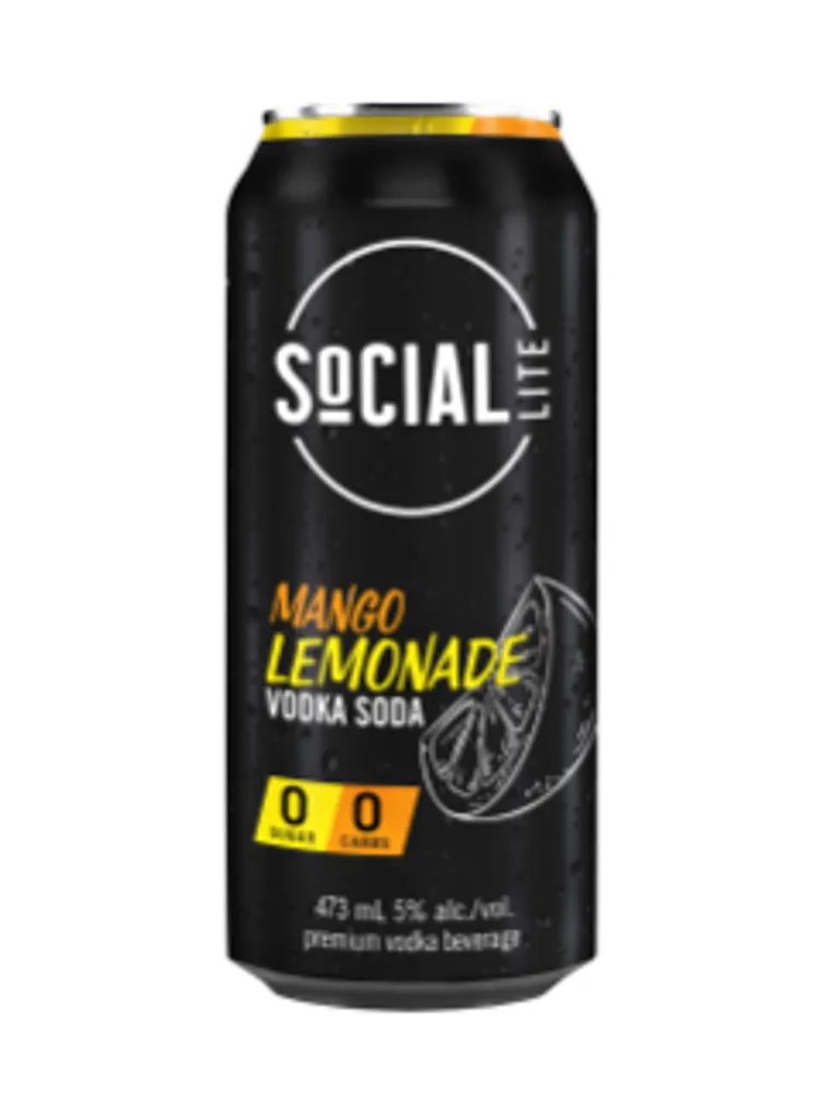 Social Lite Mango Lemonade