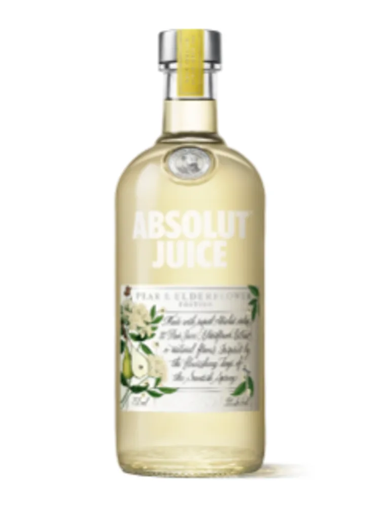 Absolut Juice Pear And Elderflower