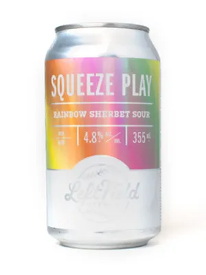 Left Field Brewery Squeeze Play Rainbow Sherbet