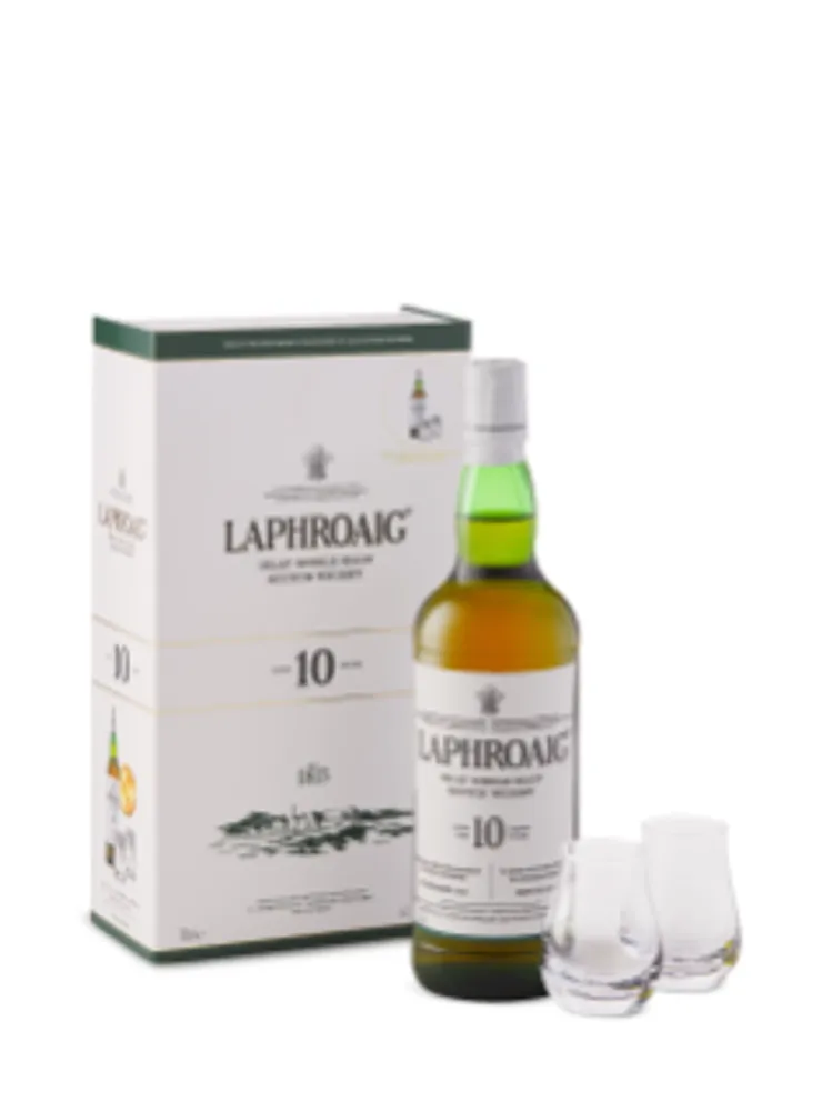 Laphroaig 10 YO With 2 Glasses