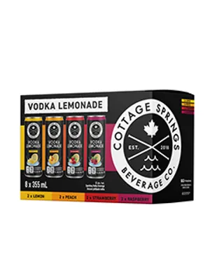 Cottage Springs Vodka Lemonade Mixed 8 Pack