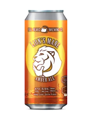 Full Beard Brewing Lion's Mane Amber Ale