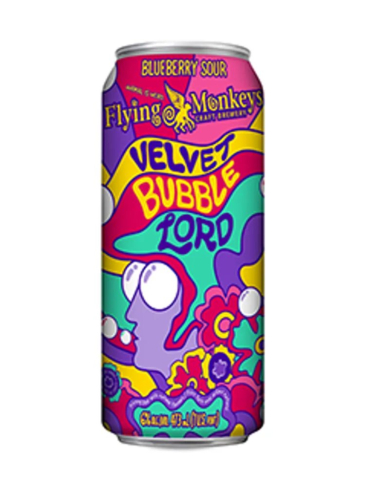 Flying Monkeys Velvet Bubble Lord Blueberry Sour