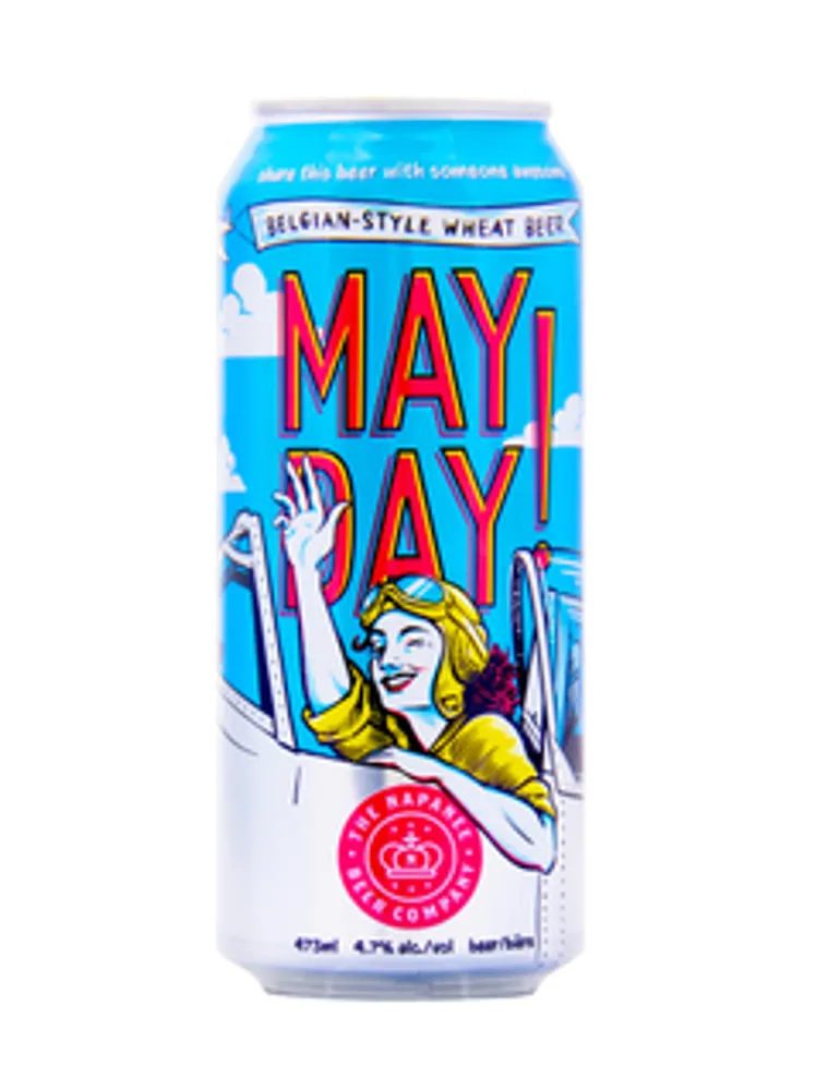 The Napanee Beer Company Mayday! Belgian Wheat Beer