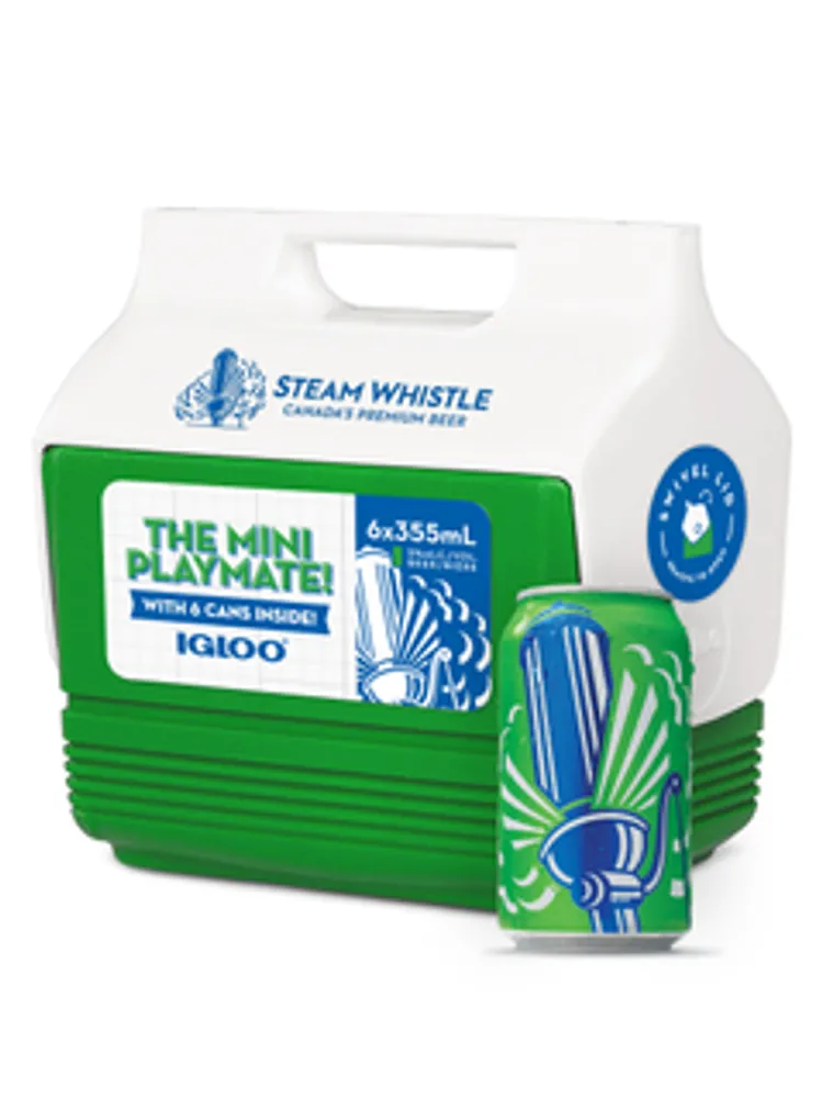 Steam Whistle Playmate Igloo Cooler Gift Pack