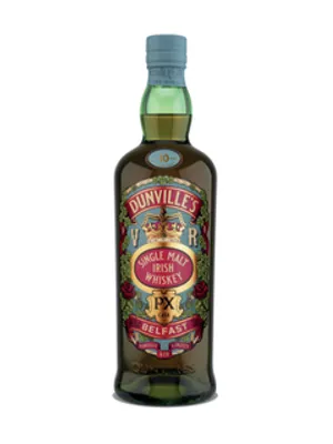 Dunville's PX 10 Year Old Single Malt Irish Whiskey