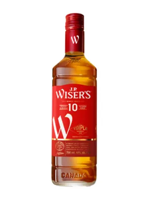 J.P. Wiser's 10 Year Old Canadian Whisky