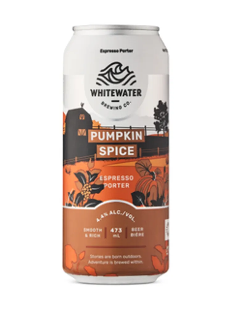 Whitewater Brewing Co Dark Roast Pumpkin Spice Espresso Porter