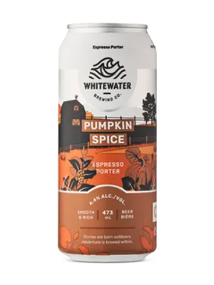 Whitewater Brewing Co Dark Roast Pumpkin Spice Espresso Porter