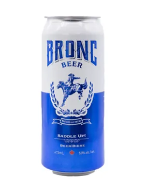 Last Spike Brewery Bronc Beer