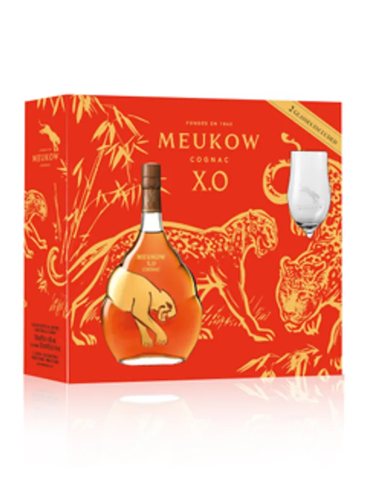 Meukow XO Cognac Lunar New Year Gift Set