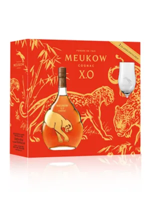 Meukow XO Cognac Lunar New Year Gift Set