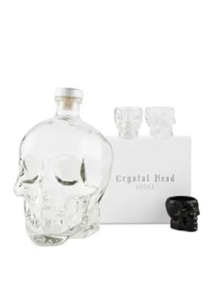 Crystal Head Vodka + FREE shot glasses