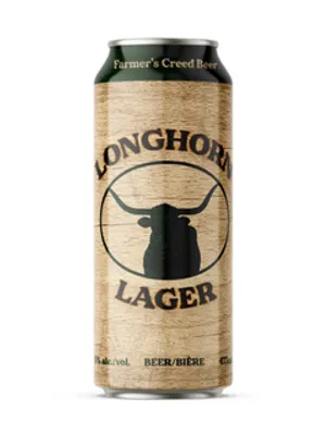 Farmer's Creed Beer Longhorn Lager