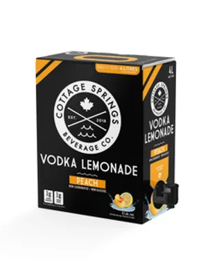 Cottage Springs Peach Vodka Lemonade Box
