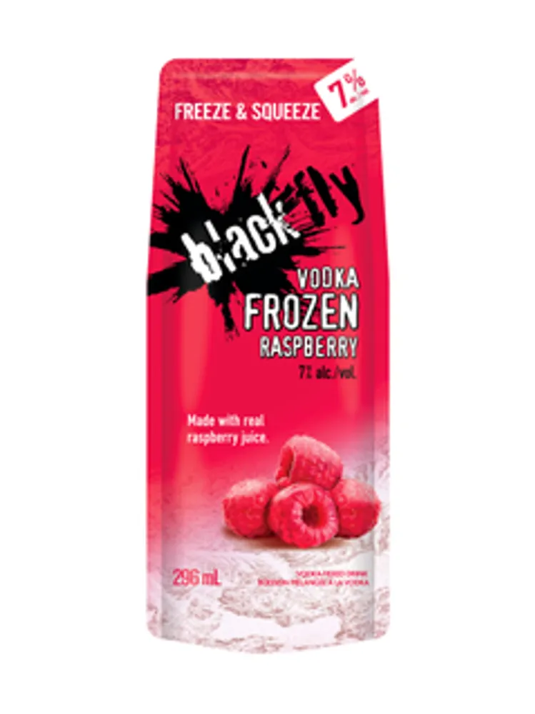 Black Fly Vodka Frozen Raspberry Pouch